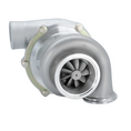 Load image into Gallery viewer, CT4RX-6767 TRIPLEX CERAMIC BALL BEARING OIL-LESS WATER COOLED TURBOCHARGER (1150 HP)