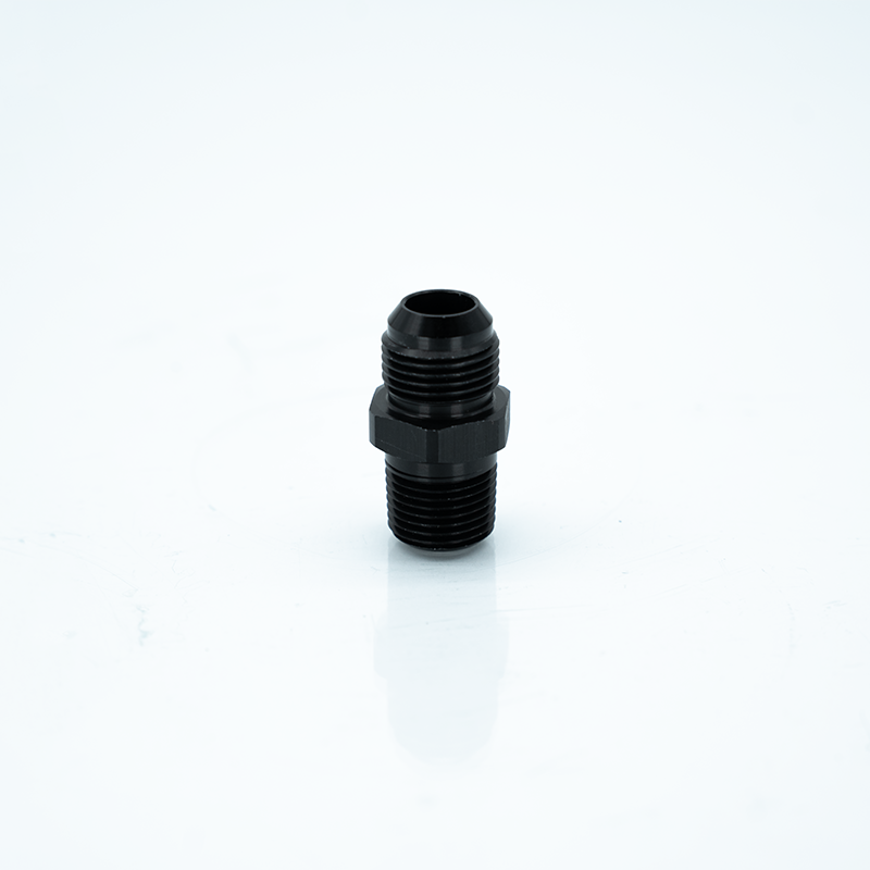 CTRX Triplex Ceramic Oil Lubricated Oil Drain Fitting Straight 1/2 NPT to -10 AN