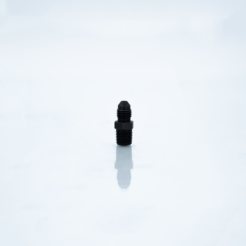 CTRX Triplex Ceramic Oil Feed Fitting Straight 1/8 NPT to -3 AN