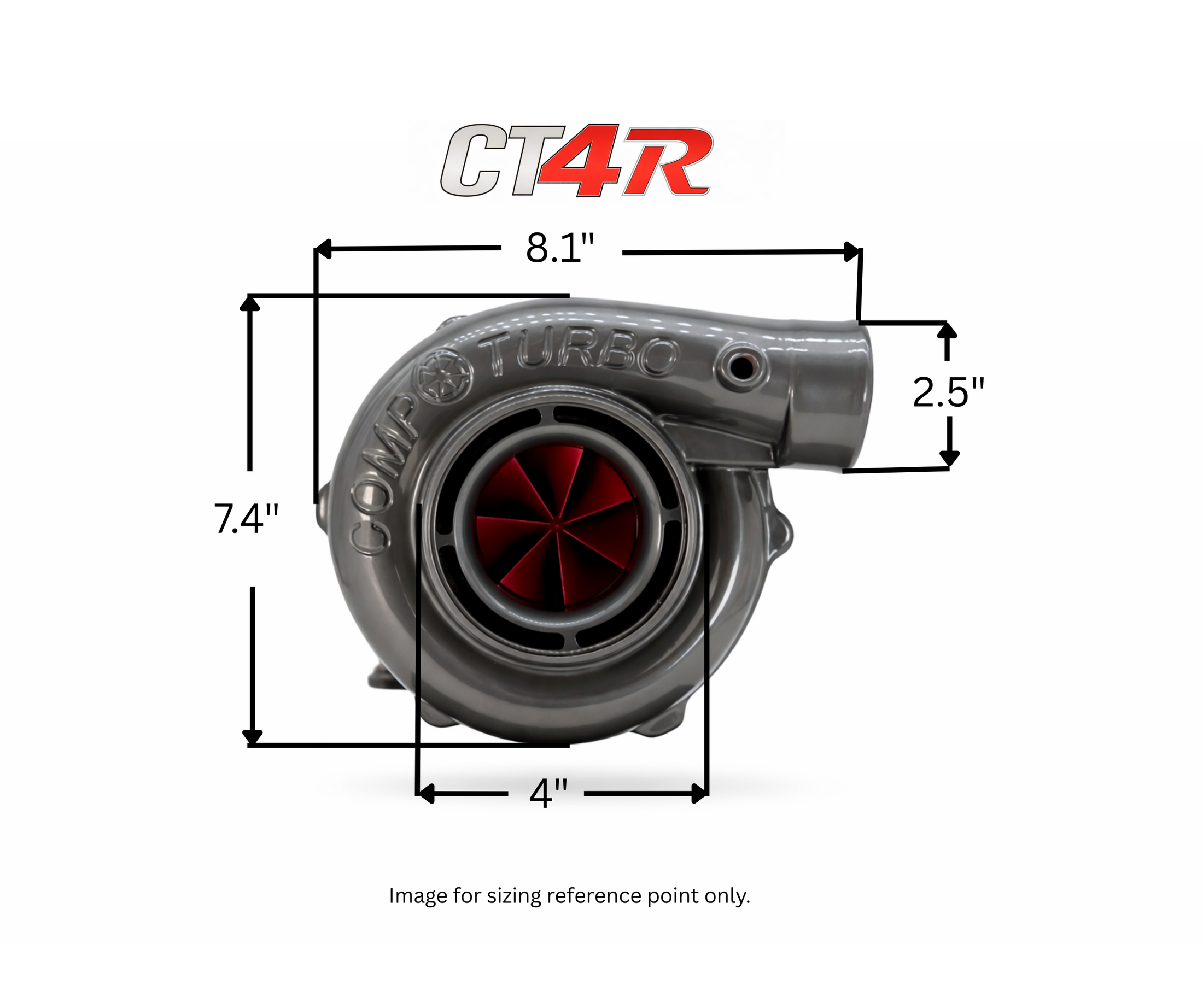 CT4R-6467 DYNAMIC 360° JOURNAL BEARING TURBOCHARGER (925 HP)