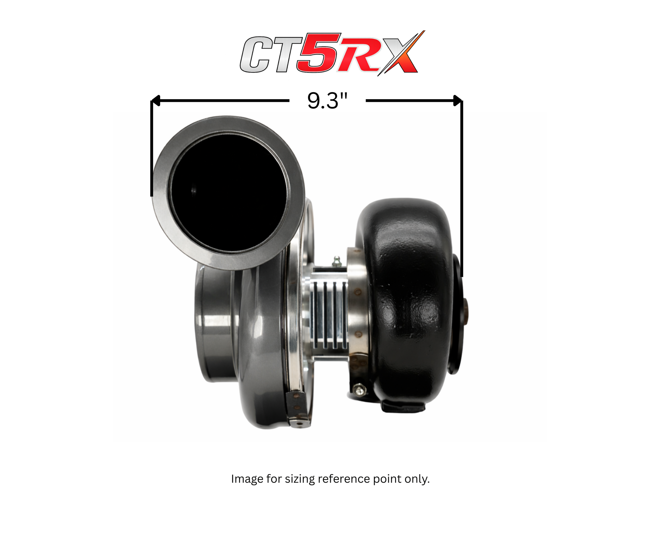 CT5RX-8085 TRIPLEX CERAMIC BALL BEARING OIL-LESS AIR COOLED TURBOCHARGER (1650 HP)