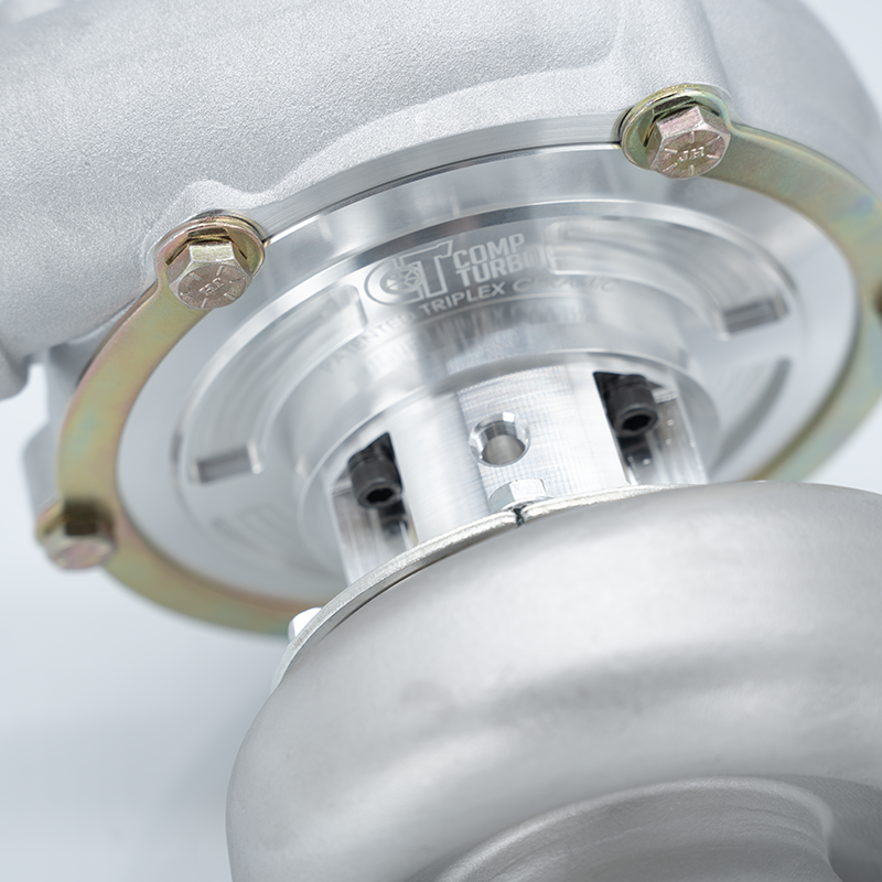 CT4RX-5862 TRIPLEX CERAMIC BALL BEARING OIL LUBRICATED TURBOCHARGER (875 HP)