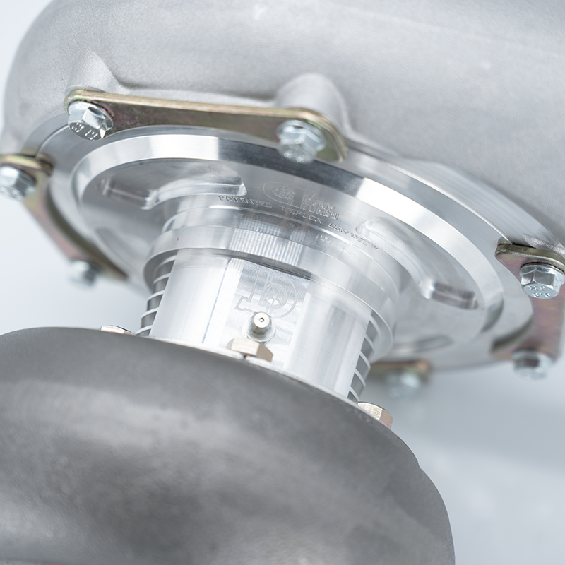 CT43RX-6875 TRIPLEX CERAMIC BALL BEARING OIL-LESS AIR COOLED REVERSE ROTATION TURBOCHARGER (1300 HP)