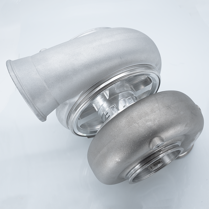 CT8RX-118120 TRIPLEX CERAMIC BALL BEARING OIL-LESS AIR COOLED TURBOCHARGER (3300 HP)