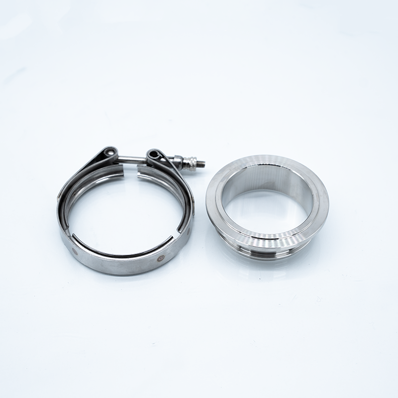 CT3RX-CT4RX T3 3" V-Band Downpipe Flange and Clamp Set